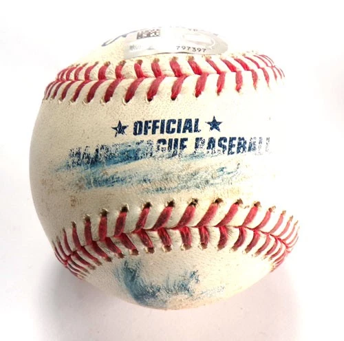 9-18-24 D-Backs @ Rockies Game-Used Baseball Corbin Carroll/Victor Vodnik COA - Image 3 of 3