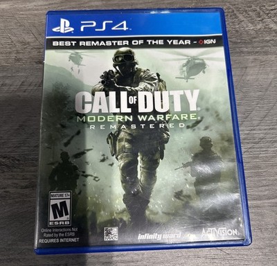 Call of Duty: Modern Warefare - Remastered - Sony PlayStation 4