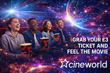 1 x Cineworld Cinema Ticket Valid: Fri Sat Sun SPEED DELIVERY – Read Description