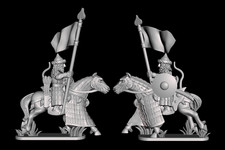 28mm Turk Standard Arm. horse (TGM-7 resin) Ten Kingdom Miniatures