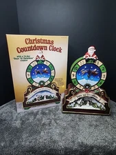 Christmas Countdown Clock with A 24 Days Till Christmas Counter Tested & Working