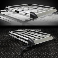 50x 38aluminum Roof Rack Carsuv Top Cargo Luggagebag Carrier Basketcrossbar 50x 38aluminum Roof Rack Carsuv Top Cargo Luggagebag Carrier Basketcrossbar