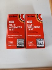 Ombre Gut Wellness Microbiome Home Test ( Lot of 2 ) Brand New In Box!