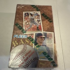 1994 Fleer Baseball Factory Sealed Wax Box 36 Packs