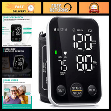 Imagen de Blood Pressure Monitor Upper Arm - FDA Cleared Home Use BP Machine, Accurate & R