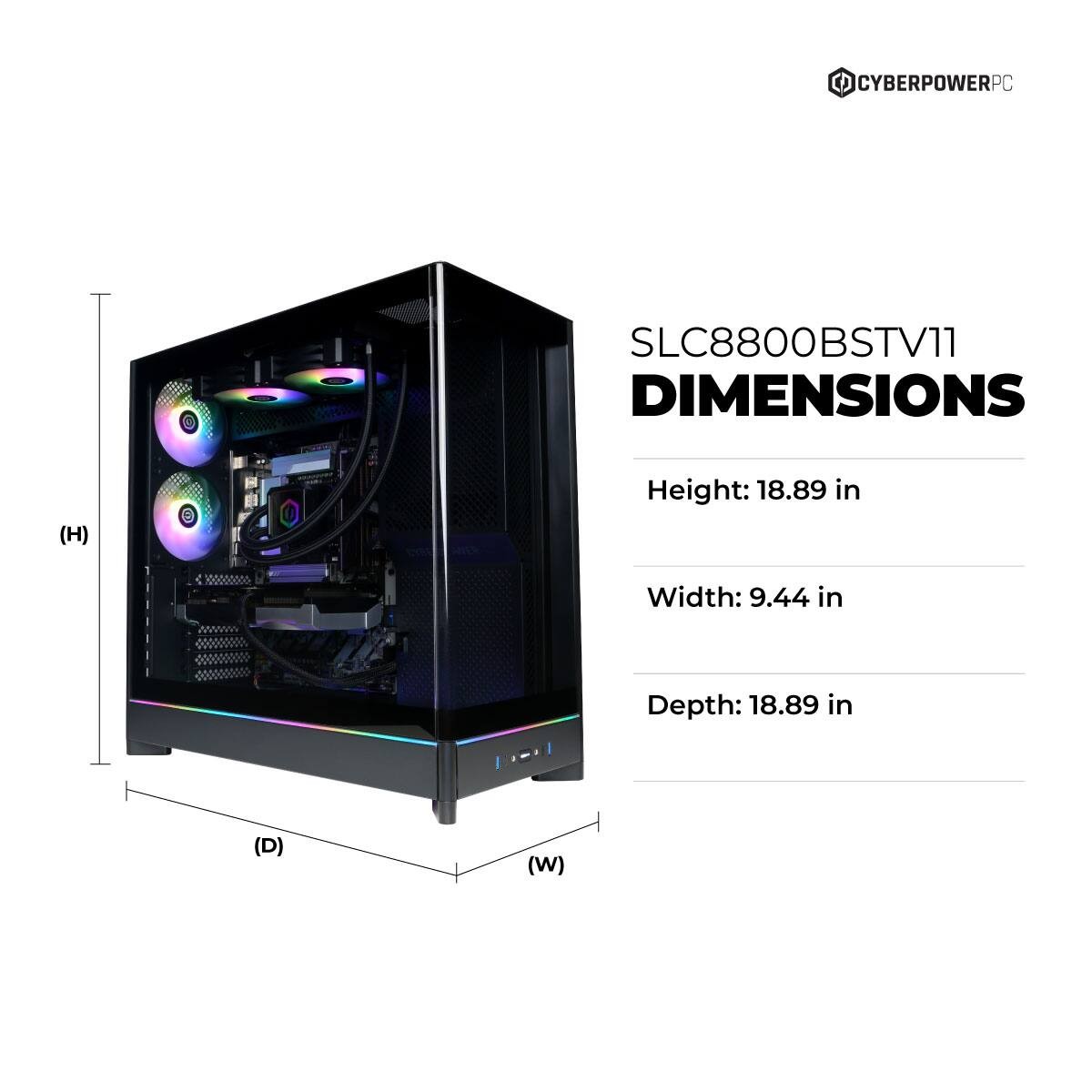 Irresistible Deals CyberPowerPC - Gaming Desktop - Intel Core Ultra 7 265F 2025 - NVIDIA GeForce...