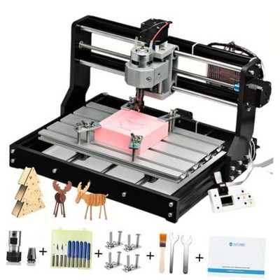  CNC 3018-PRO Router Kit GRBL Control 3 Axis Plastic Acrylic PCB PVC Wood 