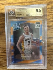 2017-18 Panini Donruss Optic - Rated Rookie Lonzo Ball #199 Orange /199 (RC)