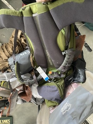 Osprey Osprey 40 Hiking Backpack 40L Green/Gray Hip Belt Ventilated Back Panel | eBay Osprey Osprey 40 Hiking Backpack 40L Green/Gray Hip Belt Ventilated Back Panel | eBay
