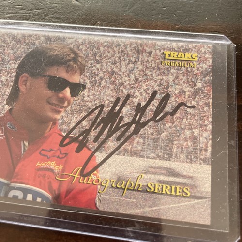 Jeff Gordon A-4 Traks Series Autographed Trading Card - Picture 5 of 8