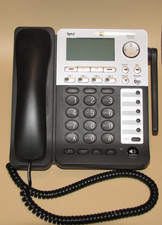 AT T SynJ SB67148 4-Line Cordless Deskset DECT 6.0 Digital Office Phone TESTED