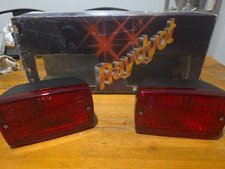 Raydyot Rear Fog Lamp Set 80s? Vintage Motoring