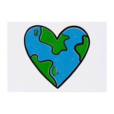 'Earth Heart' Temporary Tattoos / Transfers TO00038052 