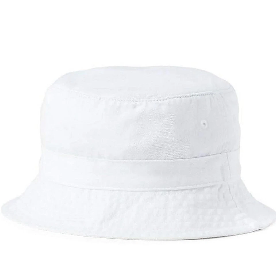 NUEVO POLO Ralph Lauren [L/XL] Para hombres POLO Algodón Cubo Sombrero/Gorra-Blanco/Negro Foto 2 de 2
