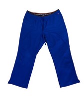 Heartsoul XLP Petite Royal Blue Scrub Pants With Drawstring Waist Pockets 1923