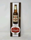 Coll/Vtg Schaefer Beer 3D Bottle Wall Plaque Sign RARE Bar Decor. #754 READ 17x5