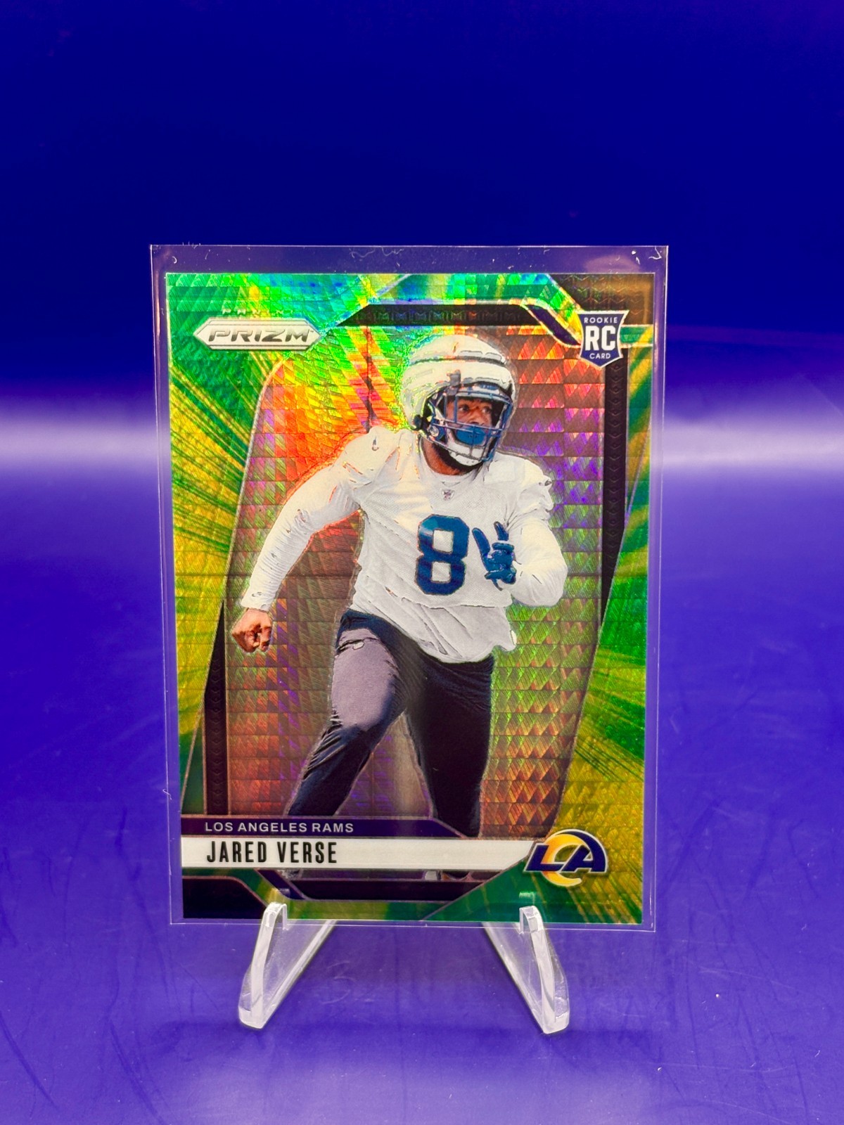 2024 Panini Prizm Football Jared Verse Rookie Hyper /180 Rams #341