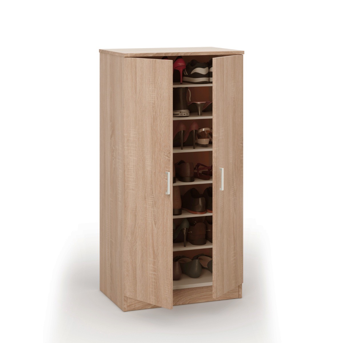 ARMADIO/SCARPIERA BASIC CM 55X36 H. 108 ROVERE - 3