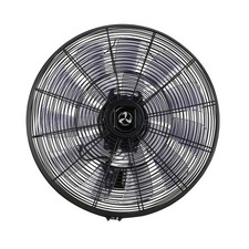 CasaFan AIROS ECO SILENT WALL SW Wandventilator 90 W (Ø) 514 mm Schwarz mit