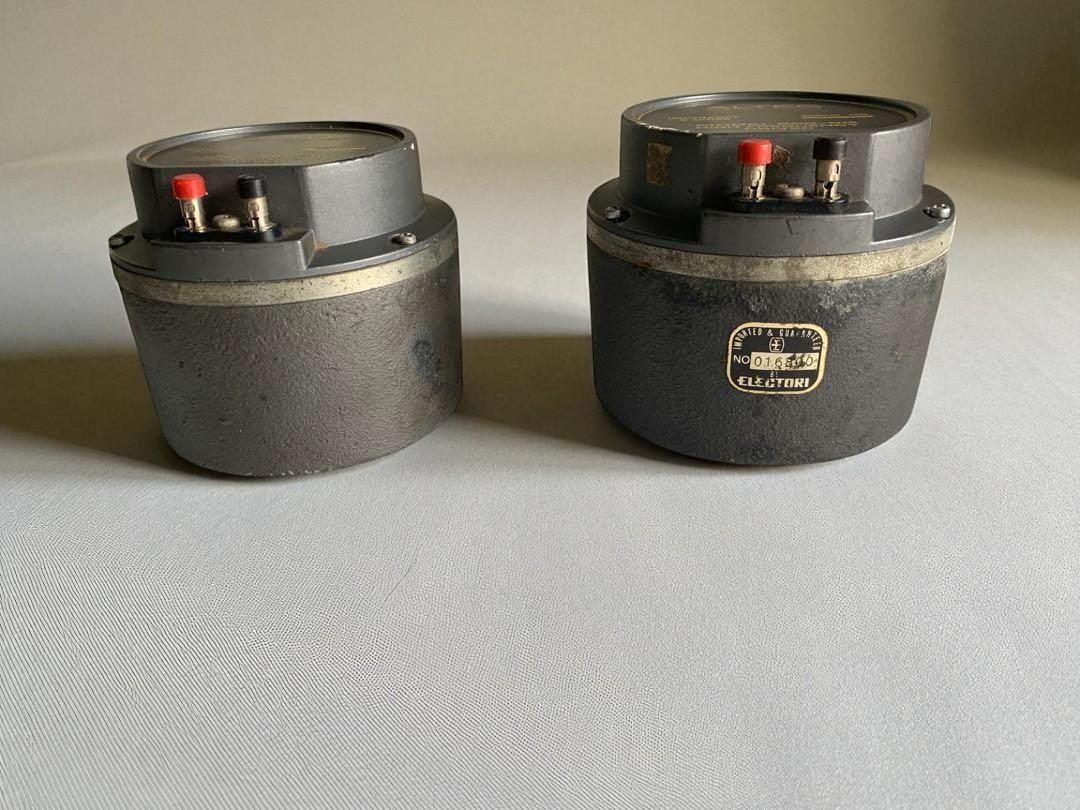 アルテック ALTEC 802-8G ドライバー Altec 802-8G Driver Unit Pair Set 8 Ohm USA Tested Used