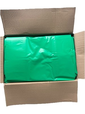 Schachtel mit 100 strapazierfähigen Müllsäcken Müllbeutel grün 17 x 26 x 36 Zoll