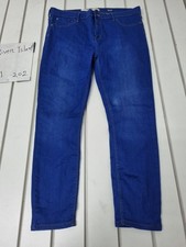 River Island Molly Women's Skinny Jeans Size 16 Denim Stretch Blue Casual Wear