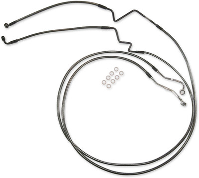 MAGNUM SHIELDING Lower Brake Line - Polished Stainless AS57037