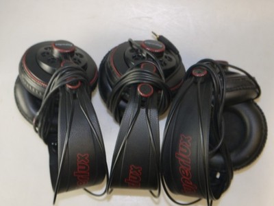 3 Stück! Superlux HD-681 Kopfhörer, Schwarz, 2,5m Kabel