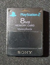 Sony PlayStation 2 8MB Memory Card - Black - SCPH-10020