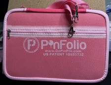 Lightly Used - GoPinPro PinFolio Classic Pink Pin Folio