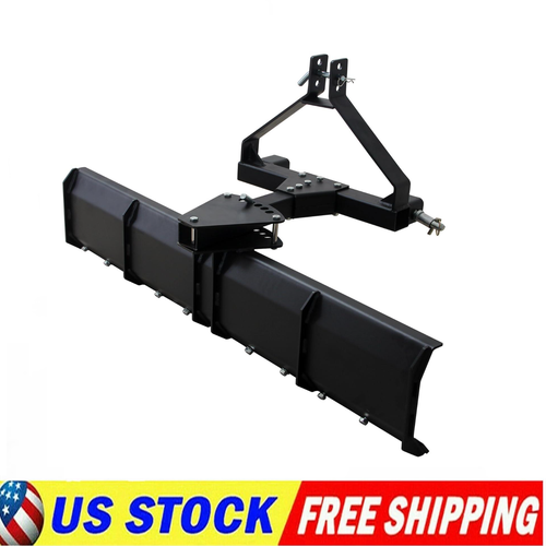 52inch 3 Point Rear Grading Blade Heavy Duty Scraper for Tractor Cat-0 & Cat-1 - Picture 12 of 12