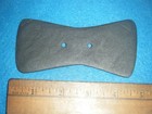 4  1/2  in. SLATE  DRILLED BOWTIE GORGET FROM Morgan Co. AL. — photo 1