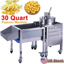 Commercial Automatic Popcorn Machine Electric Stirring Industrial Popcorn Machin
