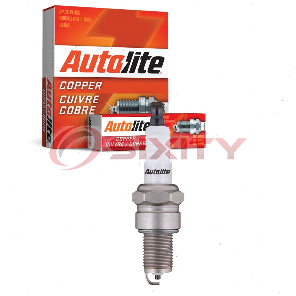 Autolite Copper Core 65 Spark Plug for AG42 80028 7734 6773 44NS 38 3021 ds