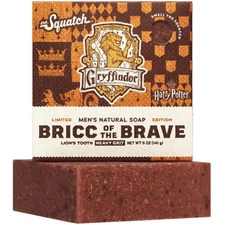 Dr Squatch Harry Potter Gryffindor Bricc of the Brave Bar Soap Limited Edition