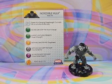 Marvel Heroclix Mutations and Monsters Incredible Hulk 102 Game Figurine w/Card
