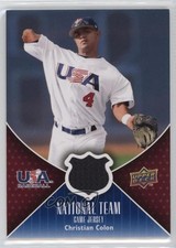 2009 Upper Deck USA National Team Game Jersey Christian Colon #USA-CC h8e