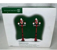 Department 56 Santa Street Lights Village Accessories 800011