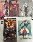 Amazing Spider-Man #9 Mike Wieringo 1:100 Virgin Black Cat Variant Lot 5 🔥🔥