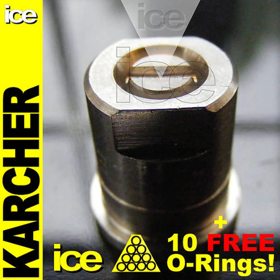 KARCHERFIT KARCHER HIGH PRESSURE NOZZLE & O-RINGS HDS 601C 745 7/10 580 650 750 755 6/12 70