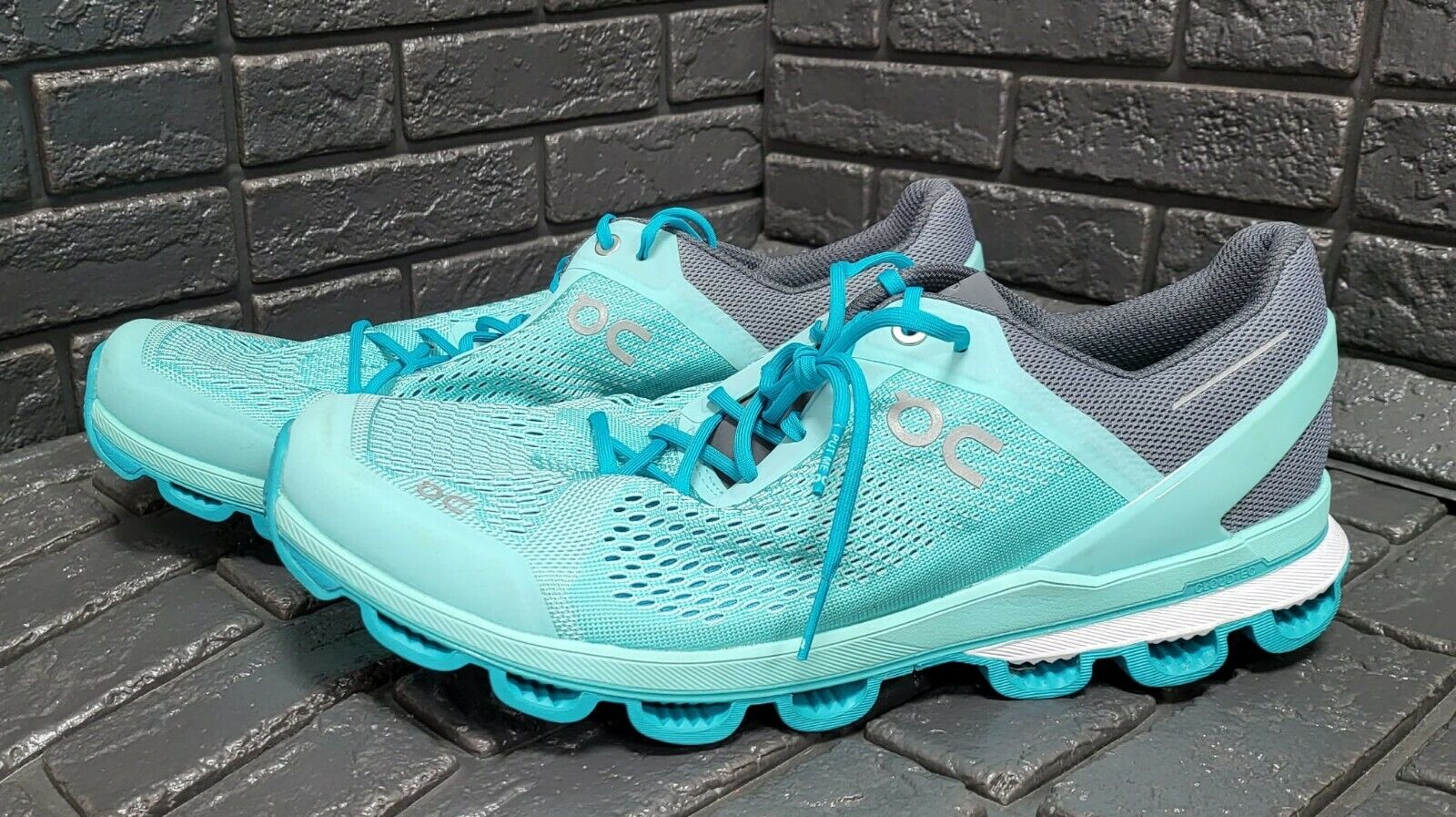 Details zu  ON CloudSurfer Road Running Shoes, Blue/Grey, Women's UK 9 RRP £149.99 Neueste Arbeit billig