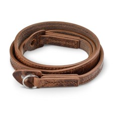 cam-in LCS-073205 Camera Strap with Ring, Italian Leather Brown  49.21in New