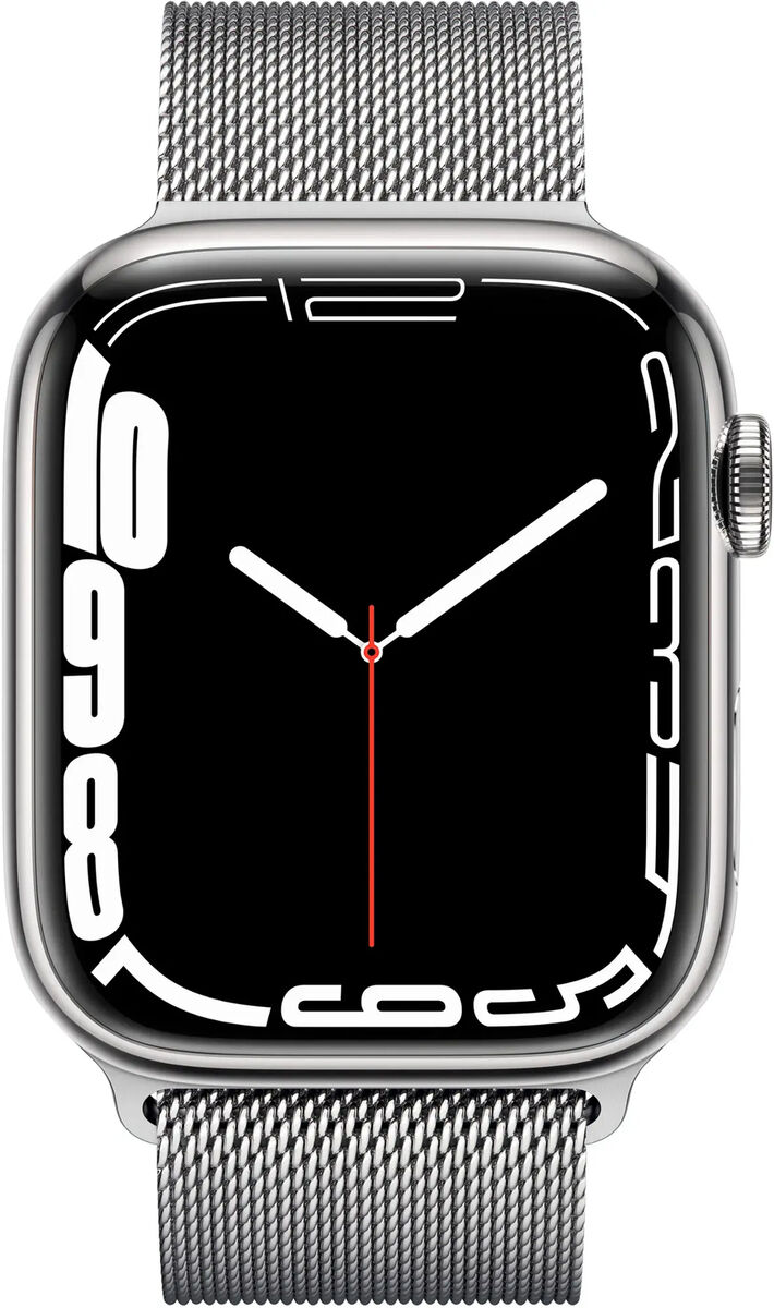 Apple Watch Series 7 45mm Case with Milanese Loop Apple Watch Series 7 45mm Case with Milanese Loop