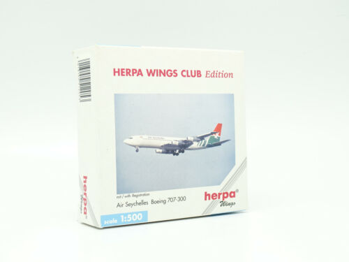 Herpa Aircraft Airlines 1/500 - Boeing 707 300 Air Seychelles