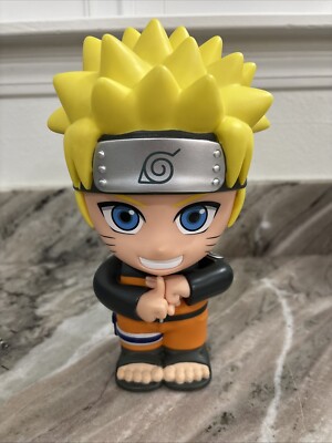 Naruto Uzumaki 9'' x 6'' approx. PVC Figural Figurine Coin Bank Piggy Bank
