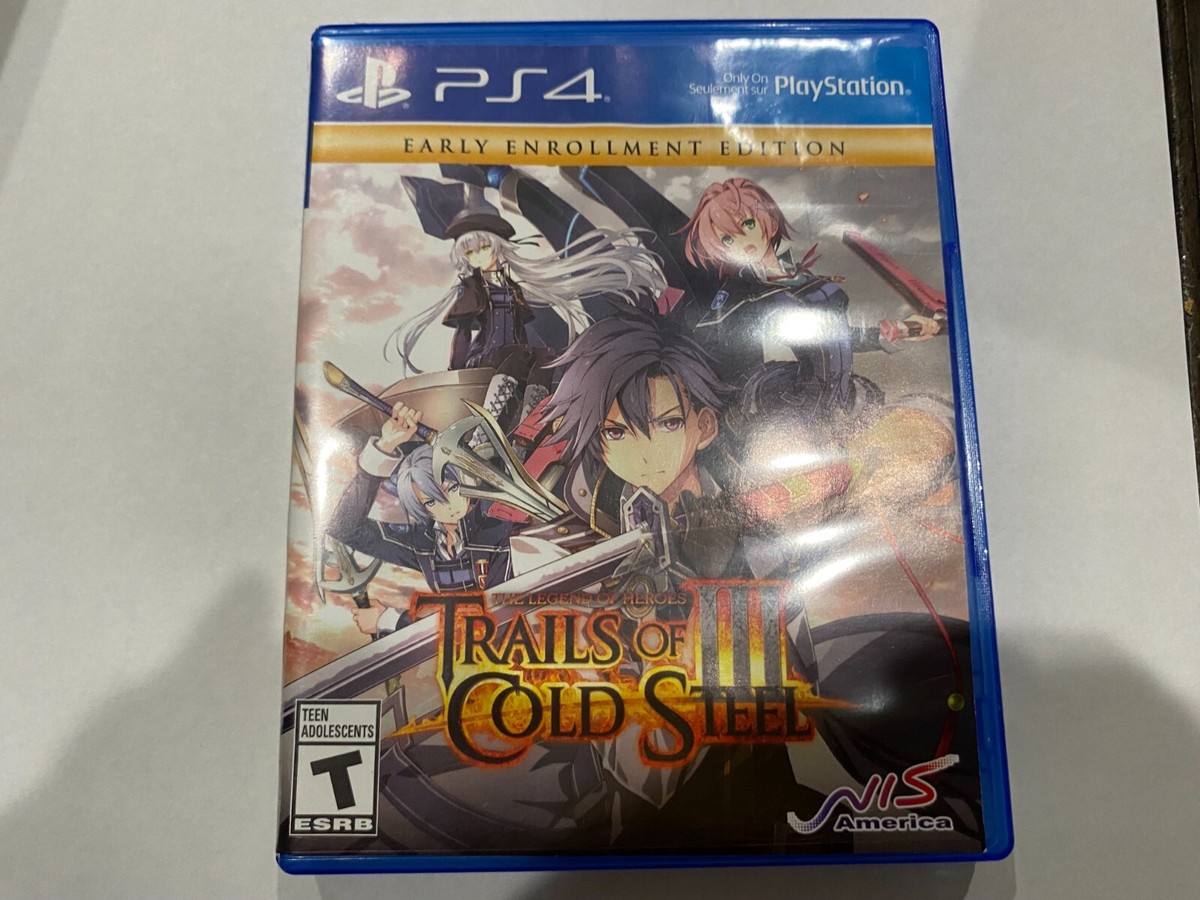 Jeu PS4 The Legend Of Heroes: Trails Of Cold Steel III – Version Française Neuve, Scellée
