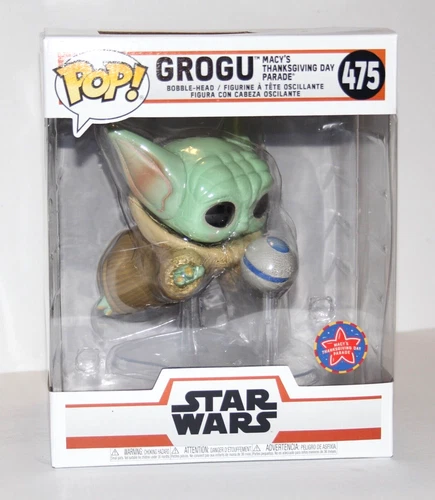 NEW *NIB* Funko Pop! Grogu Macy's Thanksgiving Day Parade Bobble-Head #475