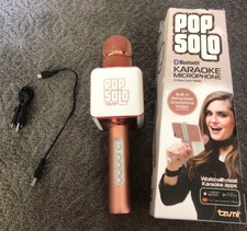 PopSolo by tzumi Professional Bluetooth Karaoke Microphone and Speaker.