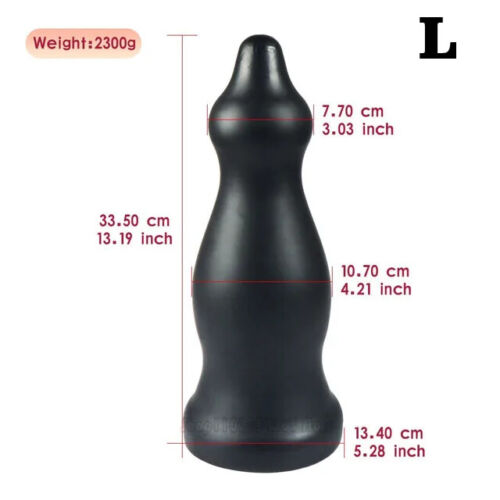 Oversized Ass Anal Toys Dilator Big Anal Masturbation Buttplug Thicken Expansion - Picture 32 of 38