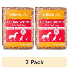  2 pack Cedar Pet Bedding, 141 L